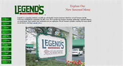Desktop Screenshot of legendsrestaurant.com
